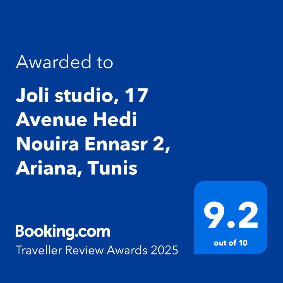 Joli Studio, 17 Avenue Hedi Nouira Ennasr 2, Ariana, Tunis Exteriör bild